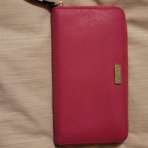 Pink Kate Spade wallet